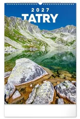 Image de NOTIQUE, calendrier mural Tatry 2027, dimensions : 33 x 46 cm