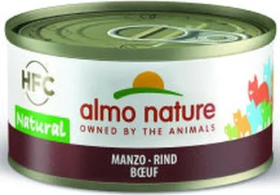Produktbild von Almo Nature HFC Natural Rind, Adult, jede Rasse, Fleisch, 70 g