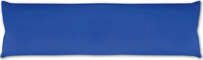 Immagine prodotto di Fodera per cuscino per chi dorme sul fianco, blu, ca. 40x140 cm – Rivestimento in microfibra, lavabile, per cuscini anatomici, cuscini di riempimento e cuscini per chi dorme sul fianco