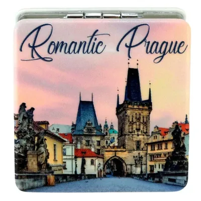 Produktbild von GiftyCity Kosmetiktaschenspiegel Prag romantisch