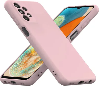 Obrázek produktu pro Pouzdro na mobilní telefon Samsung Galaxy A23 5G ochranný kryt silikonové gelové pouzdro na mobilní telefon, růžové