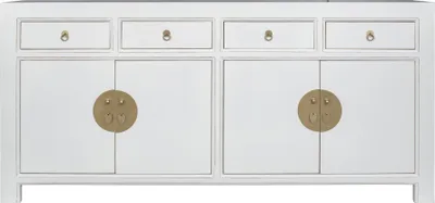 Produktbild von Fine Asianliving Chinesische Kommode chinesisches Sideboard chinesischer Schränke China Möbel Schrank Orientalischer Asiatischer 180x85x40