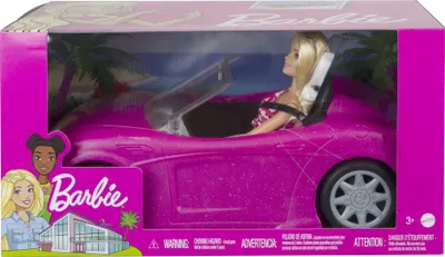 Zdjęcie produktu dla Barbie DJR55, Lalka modowa, Damski, 3 lat(a), Dziewczyna, 185 mm, Różowy