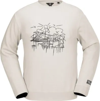 Produktbild von Volcom Essential Crew Pullover, Stone, Größe S