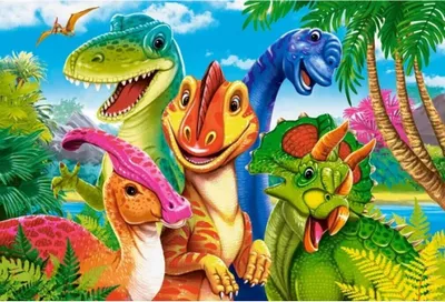 Obrázok produktu pre CASTORLAND Puzzle Dinosaurus selfie 30 dielikov