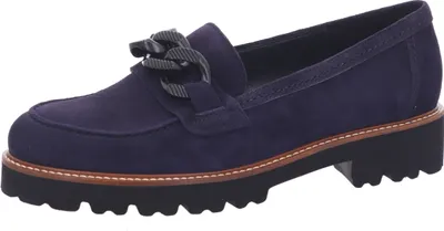 Zdjęcie produktu dla Gabor 75.240 buty damskie - eleganckie buty wsuwane - niskie buty niebieskie Eleganckie NOWOŚĆ
