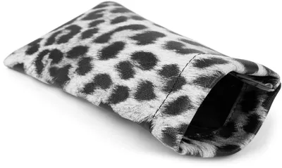 Produktbild von styleBREAKER Etui für Sonnenbrillen mit Leoparden Muster und Putztuch, Brillenetui mit Schnappverschluss, Uni 09020096