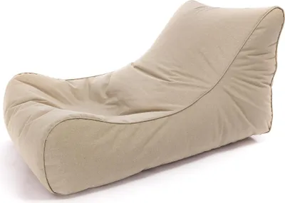 Produktbild von Ecopuf, Master, Sitzsack Pouf, Sack Poufsessel Pufsack Kinder, Erwachene, 115x65x60cm, Sand