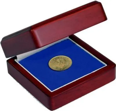 Obrázok produktu pre Drevené puzdro na všetky mince do priemeru 90 mm