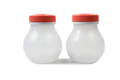 Immagine prodotto di TUPPERWARE Allegra 200 ml (2) barattolo per spezie salmonepepe barattolo per spezie + canovaccio