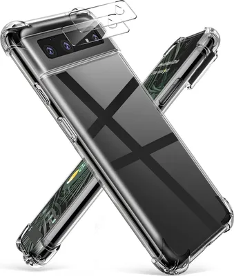 Produktbild von Transparente Hülle Für Google Pixel 6 Pro 2X Glaskamera