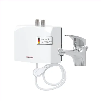 Produktbild von STIEBEL ELTRON hydraulischer Mini-Durchlauferhitzer DNM 3 + MAE-W mit Einhebelmischer fürs Handwaschbecken, 3,5 kW, mit Stecker, drucklos, 205970