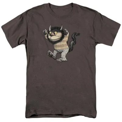 Obrázok produktu pre Tričko "Where the Wild Things Are" – uni, pánske/dámske, model TV40179 (veľkosť L), farba: antracit
