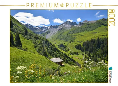 Produktbild von CALVENDO Puzzle Gafiertal St. Antönien Prättigau 2000 Teile Puzzle quer | 2000 Teile Lege-Größe 90x67cm Foto-Puzzle für glückliche Stunden