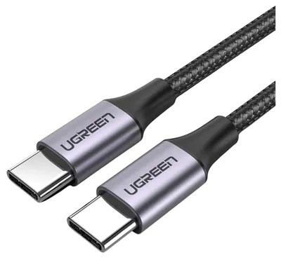 Produktbild von Ugreen USB-C 3.1 Ladekabel, 1.5m, Grau – Schnelle Datenübertragung & Aufladung