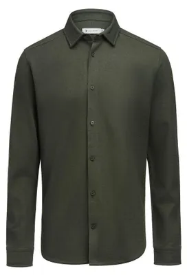 Image de James Harvest - Chemise pour hommes "Hicksville" (référence ET1247) (Taille M) (Vert)