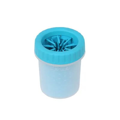 Produktbild von Dexas Hundepfotenreiniger MudBuster S Blau