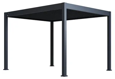 Produktbild von Paragon Outdoor Grand Tuscan 1012 Aluminium Pergola mit Lamellendach 3x4 m