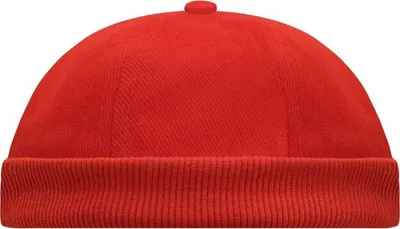 Zdjęcie produktu dla 6 Panel Chef Cap Trendiges Cap ohne Schild czerwony, Gr. jeden rozmiar