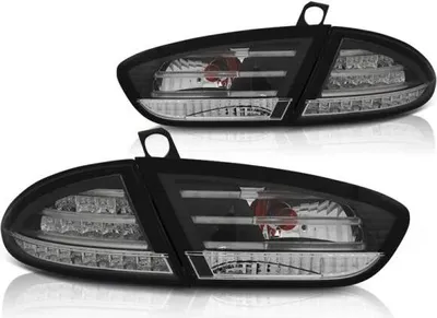 Produktbild von LED Rückleuchten für Seat Leon 1P1 Facelift Bj. 09-12 Schwarz