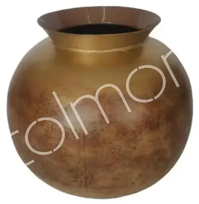 Immagine prodotto di Vaso per piante ORSA, diametro 43 cm, altezza 39 cm, color oro