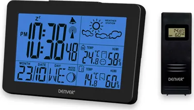 Immagine prodotto di Denver WS-530BLACK Stazione meteorologica digitale Batteria nera