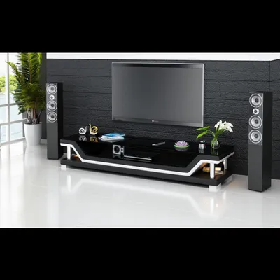 Immagine prodotto di Mobile TV tavolo di design scaffale basso cassettiera rtv mensole tv soggiorno