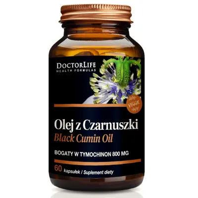 Produktbild von Schwarzkümmelöl Kapseln 1000mg - 60 Stück, Hochdosiertes Nahrungsergänzungsmittel