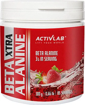 Image de Activlab Beta Alanine Xtra 300g FRAISE POMPA