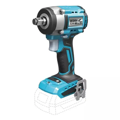 Zdjęcie produktu dla Klucz udarowy akumulatorowy 18V 350Nm 1/2" Kompaktowy bezszczotkowy