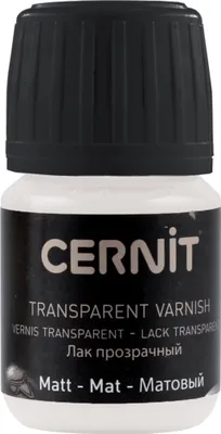 Produktbild von Cernit 5x Matter Lack 30ml - Transparent CE3050030001C