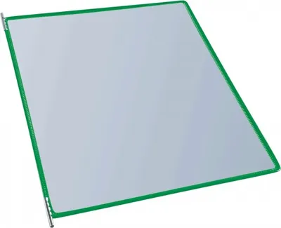 Produktbild von tarifold Sichttafel, inkl. Aufsteckreiter, grün, DIN A4, 10/VE