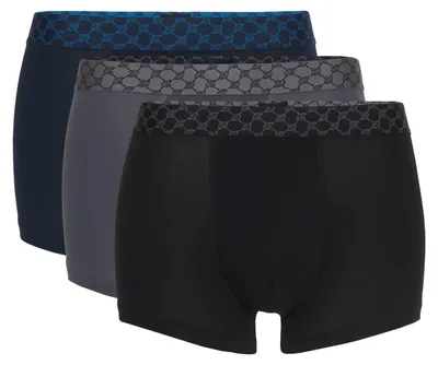 Produktbild von JOOP! Herren Boxer 3-Pack Everday - navy/grey/black - Größe S
