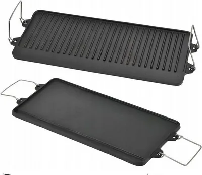 Zdjęcie produktu dla Płyta Żeliwna Grillowa 52X25Cm T3036