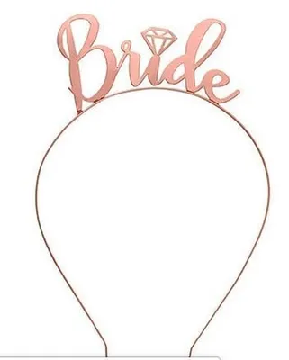 Immagine prodotto di Cerchietto per capelli da sposa in oro rosa