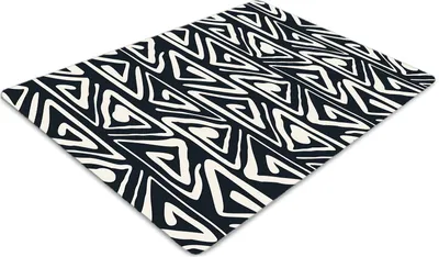 Produktbild von Stuhlunterlage Bürostuhlunterlage 120 cm x 90 cm Bodenmatte Bürostuhlunterlage - Geometrisches Muster