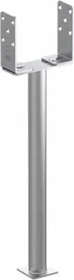 Produktbild von Verstellbarer Pfostenfuß 0-200mm verzinkt