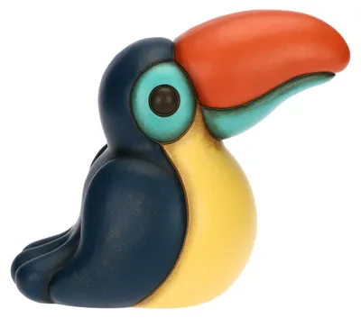 Zdjęcie produktu dla Thun - Großer Tucano - Ceramika - Kolekcja Icone - 9,8 x 16,5 x 14,6 cm