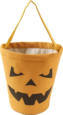Produktbild von Halloween-Süßigkeitentüte in Fledermausform, gruseliger Aufdruck, große Kapazität, Kontrastfarbe, festlicher visueller 3D-Effekt, Halloween-Süßigkeitenkorb