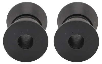 Obrázek produktu pro Sada 2 ks válečků pro přívěsy na lodě, 3,8 x 4,8 cm, nylonové, odolné proti poškrábání, pro jachty a motorové čluny, černé