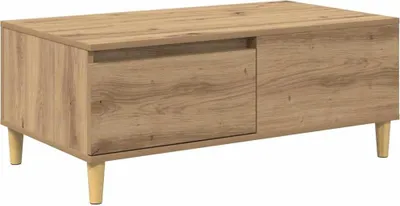 Produktbild von vidaXL Couchtisch Artisan-Eiche 90 x 50 x 35 cm Holzwerkstoff