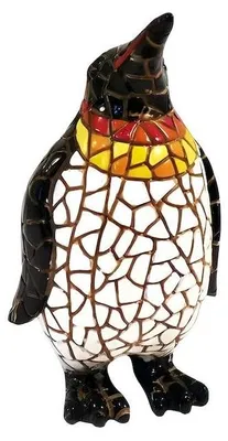 Obrázok produktu pre Figúrka tučniaka, mozaika, 10 cm