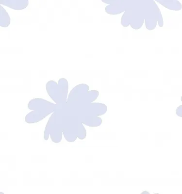 Produktbild von Vintage Chic Tapete Rasch Textil Tapete Landhaus 321660 Blume weiß blau