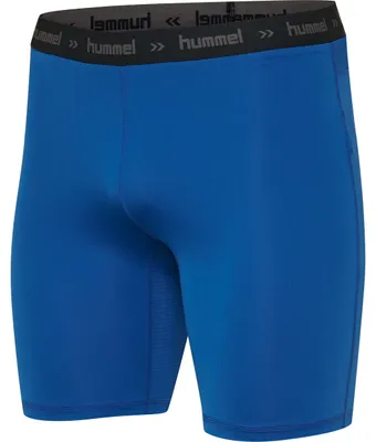 Produktbild von hummel Mens Hml First Performance Tight Shorts, Blue, Small