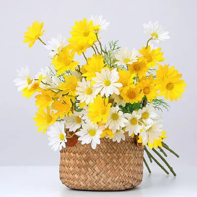 Immagine prodotto di Omgoods - Set di 12 mazzi di fiori artificiali per decorazioni