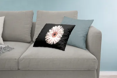 Produktbild von MuchoWow® Zierkissen Sofakissen Wohnzimmer Dekokissen 60x40 cm Barberton - Blumen - Garten - Kopfkissen - Polster mit Foto