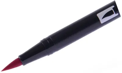 Produktbild von Tombow ABT-685, Fein, 1 Farben, Magenta, Rundspitze & Bürstenspitze, 0,3 mm, Schwarz