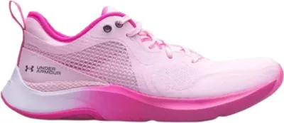 Produktbild von Damen Trainingsschuhe Under Armour HOVR Omnia rosa Größe 35,5 EU