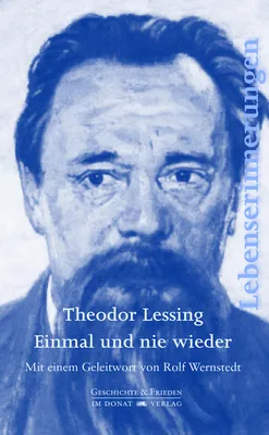 Produktbild von Einmal und nie wieder