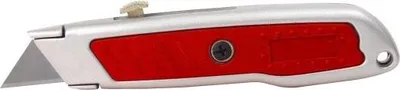 Zdjęcie produktu dla Nóż, Nożyk Z Ostrzem Trapezowym 61X33 Mm, Chowanym, 3 Ostrza